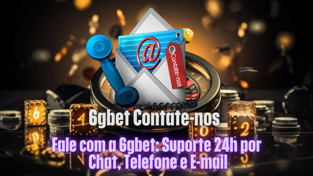 Fale com a 6gbet: Suporte 24h por Chat, Telefone e E-mail